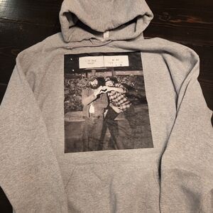 Gray Graphic Hoodie
